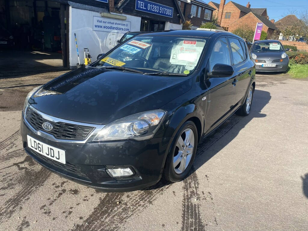 Kia Ceed 1.6 Crdi 2 35 Road Tax Last Owner 13.5 Years LD61JDJ Black #4
