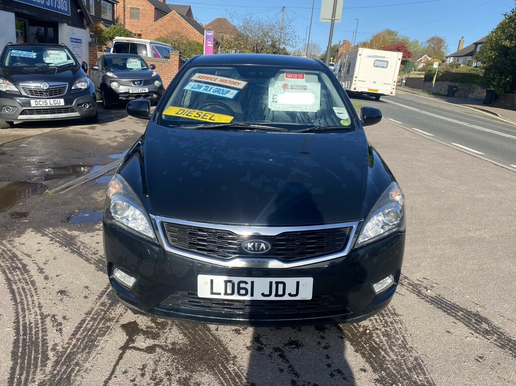 Kia Ceed 1.6 Crdi 2 35 Road Tax Last Owner 13.5 Years LD61JDJ Black #3