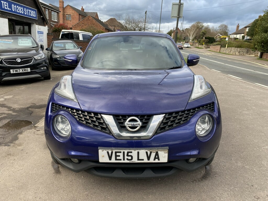 Nissan Juke 1.5 Dci 8V Acenta Premium 20 Road Tax Sat Nav VE15LVA Blue #3