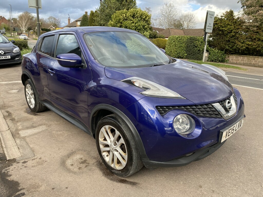Nissan Juke 1.5 Dci 8V Acenta Premium 20 Road Tax Sat Nav VE15LVA Blue #2