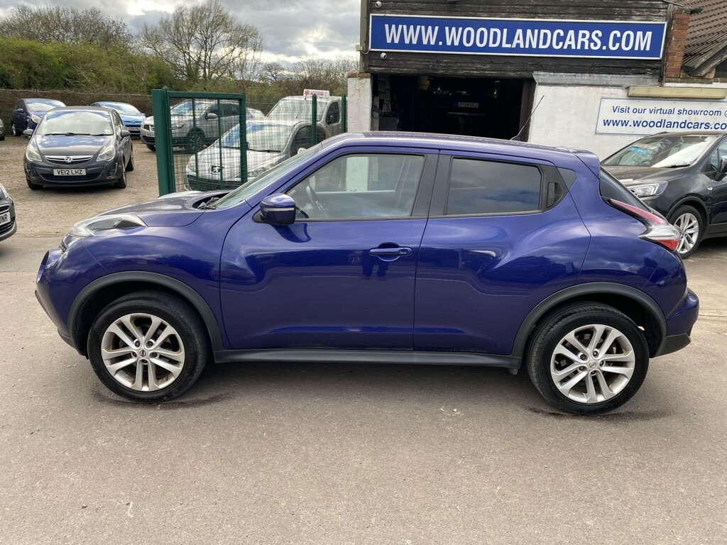 Nissan Juke 1.5 Dci 8V Acenta Premium 20 Road Tax Sat Nav VE15LVA Blue #5