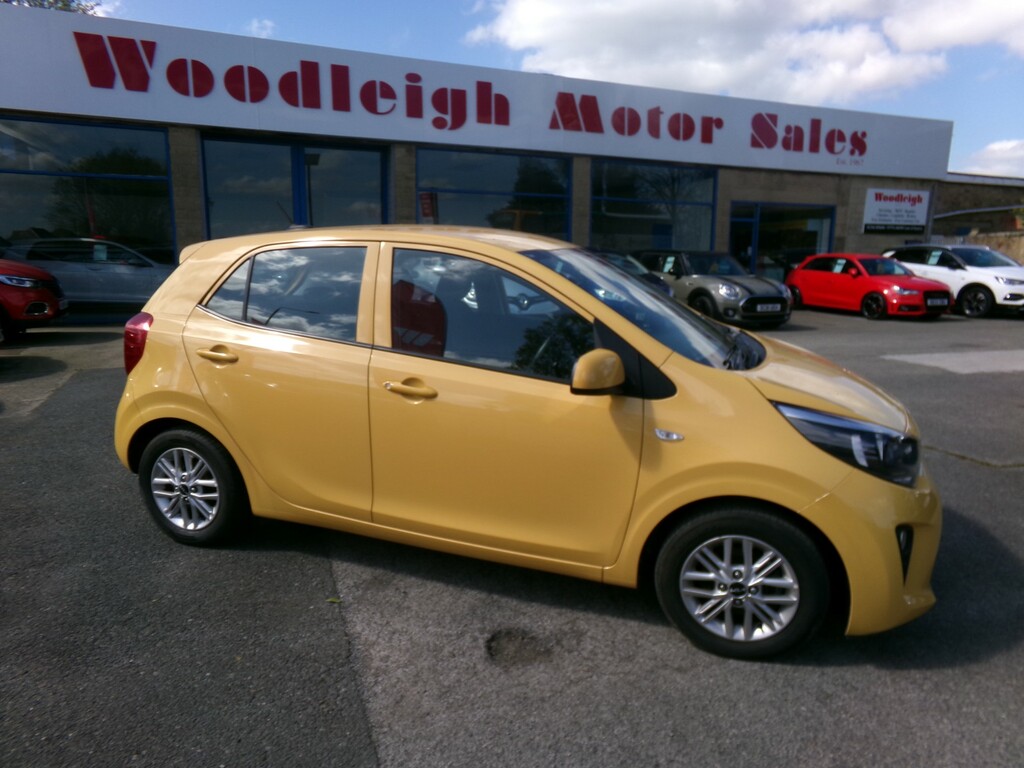Kia Picanto 1.0 Dpi 2 Hatchback Euro 6 Ss DE71YVG Yellow #2