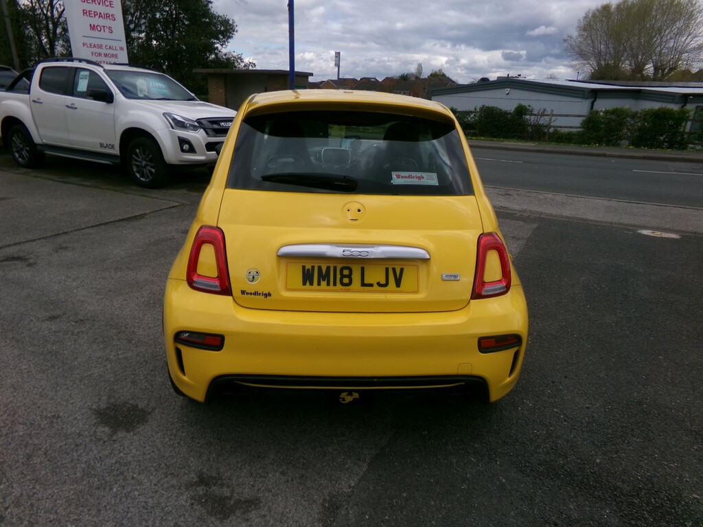 Abarth 595 1.4 T-jet Trofeo Hatchback Euro WM18LJV Yellow #5