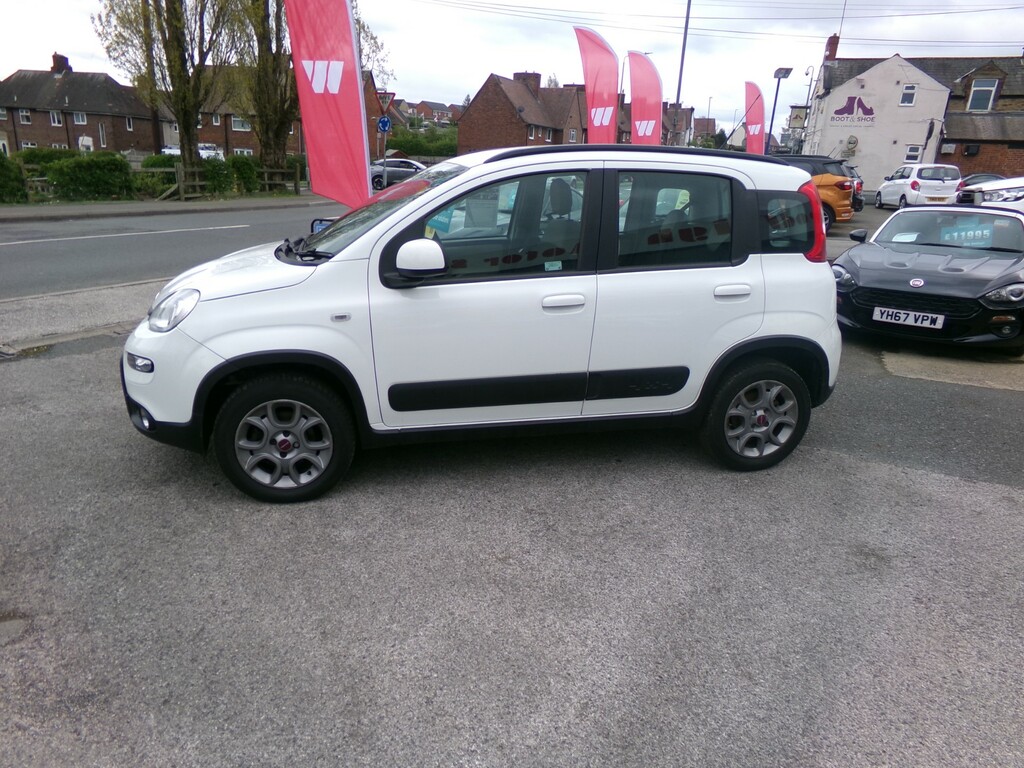 Fiat Panda 0.9 Twinair 4X4 Hatchback Euro 6 YC64YLF White #5