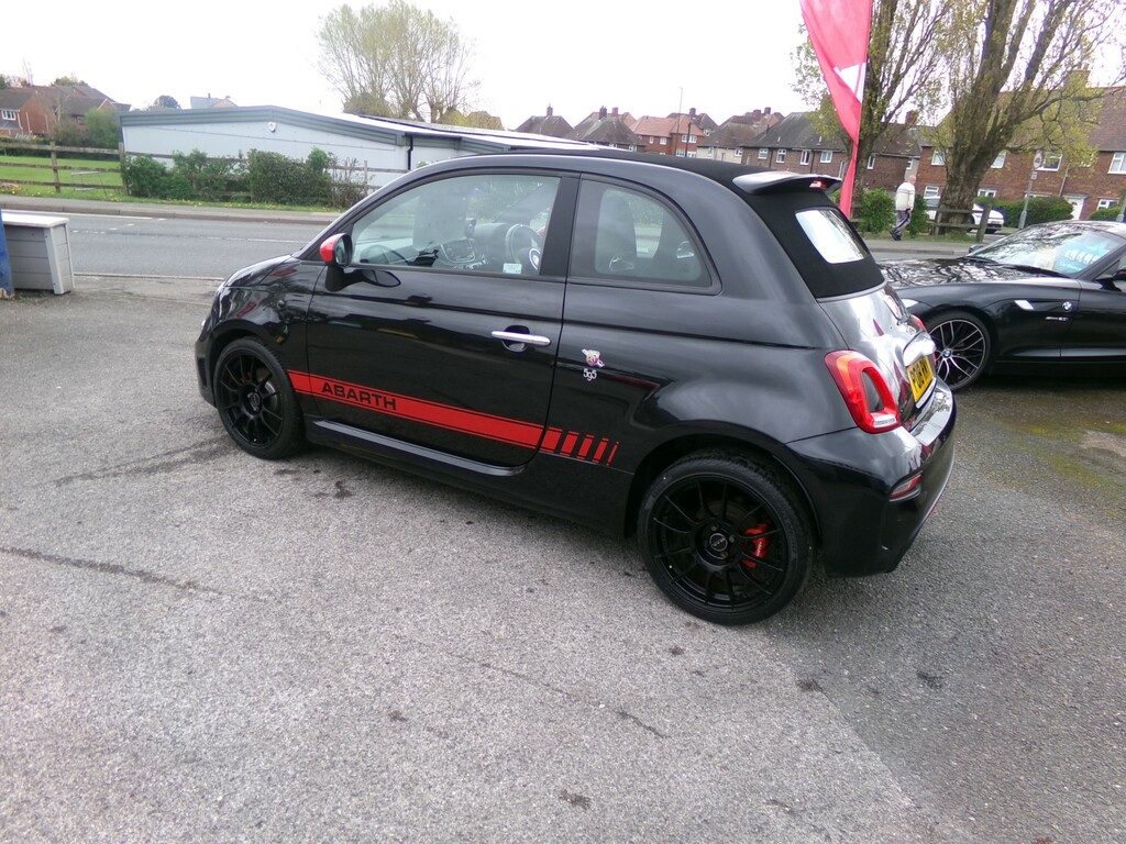 Abarth 595 1.4 T-jet Cabrio Euro 6 145 Ps PO18RMY Black #4