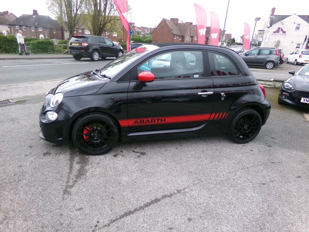 Abarth 595 1.4 T-jet Cabrio Euro 6 145 Ps PO18RMY Black #3