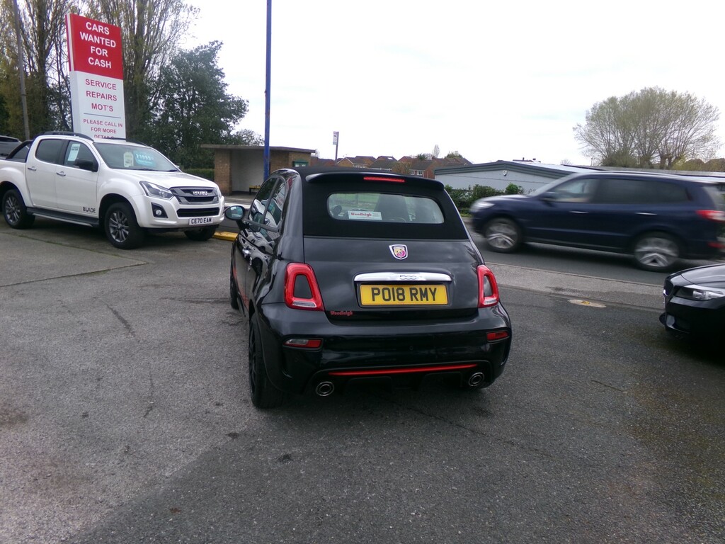 Abarth 595 1.4 T-jet Cabrio Euro 6 145 Ps PO18RMY Black #5