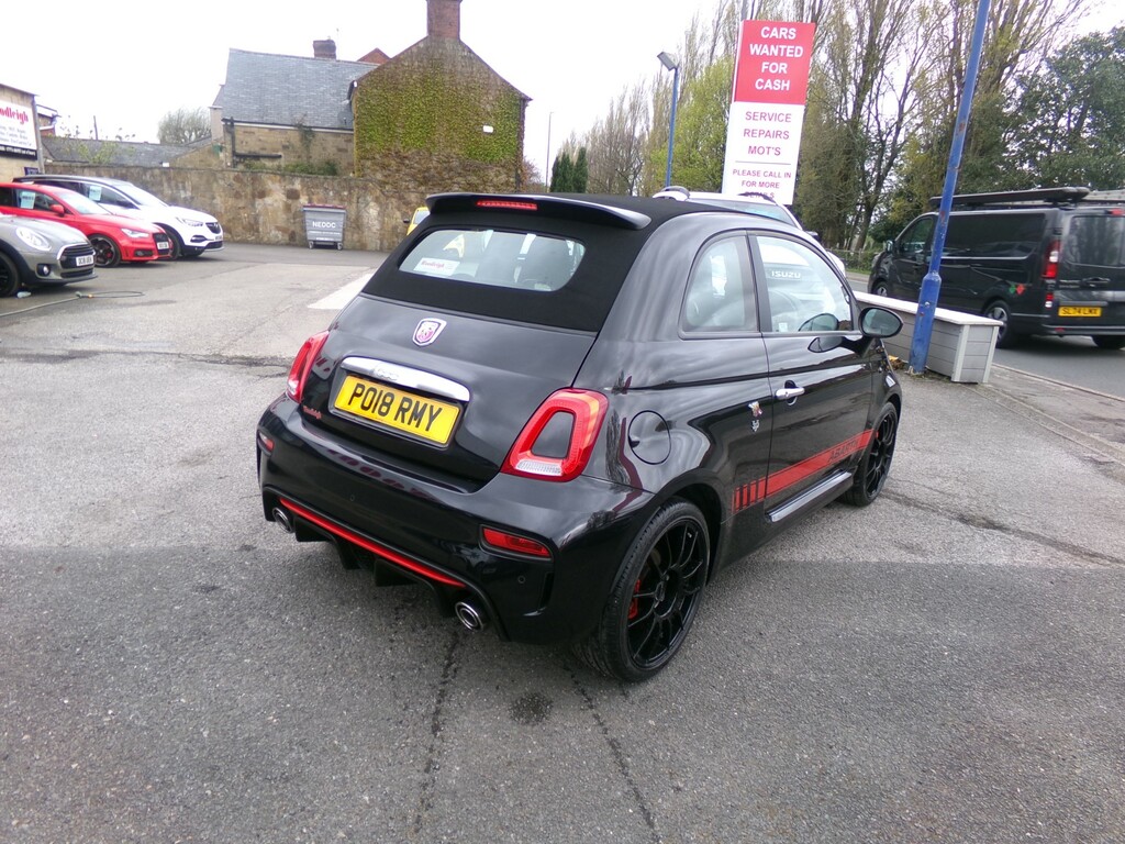 Abarth 595 1.4 T-jet Cabrio Euro 6 145 Ps PO18RMY Black #6