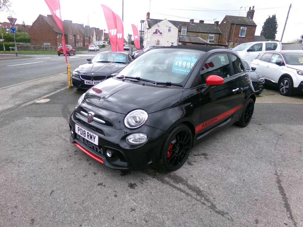Abarth 595 1.4 T-jet Cabrio Euro 6 145 Ps PO18RMY Black #2