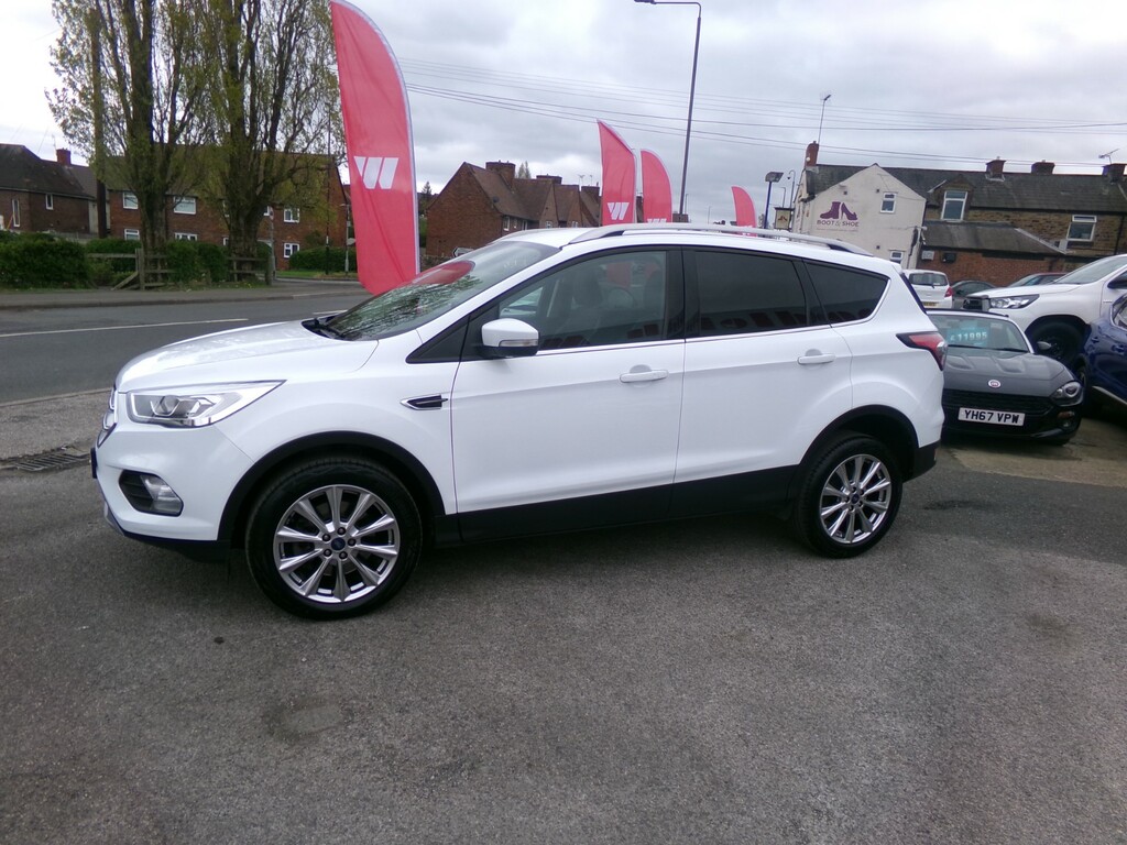 Ford Kuga 2.0 Tdci Ecoblue Titanium Edition Suv P EN19KKS White #4