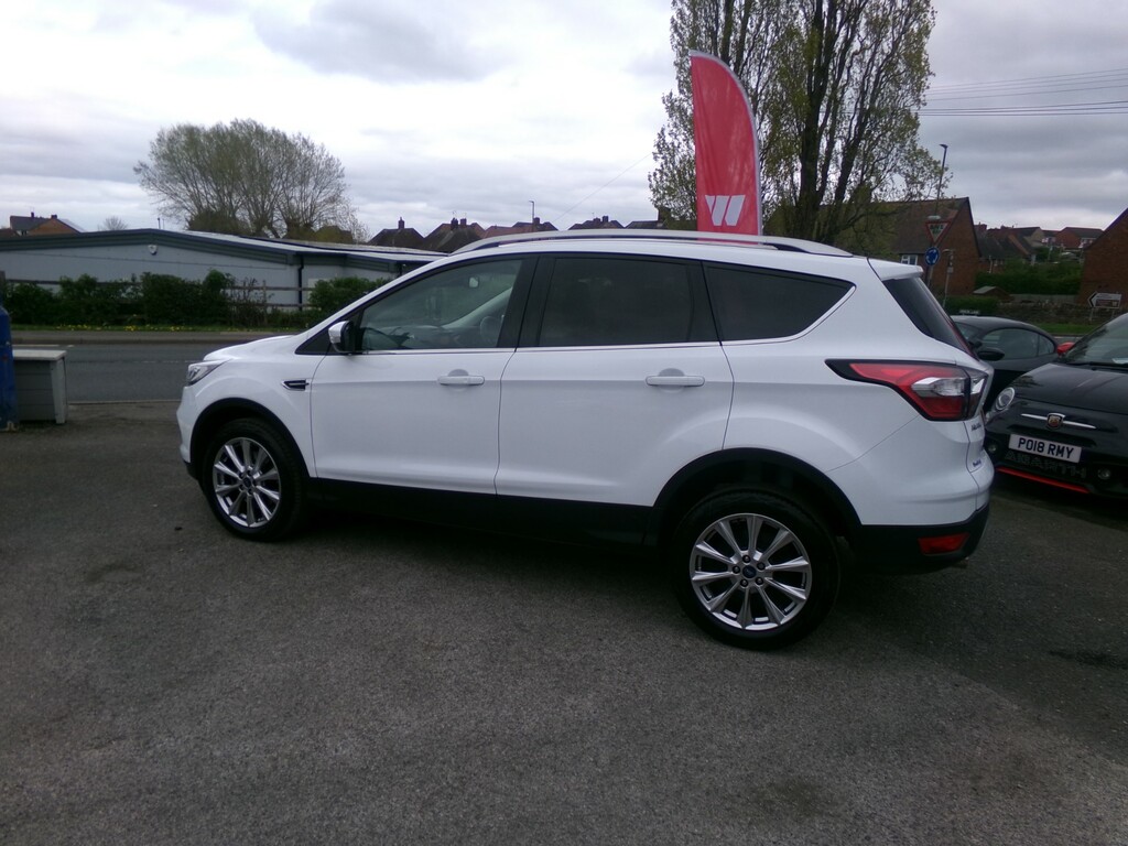 Ford Kuga 2.0 Tdci Ecoblue Titanium Edition Suv P EN19KKS White #5