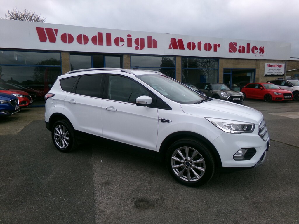 Ford Kuga 2.0 Tdci Ecoblue Titanium Edition Suv P EN19KKS White #2