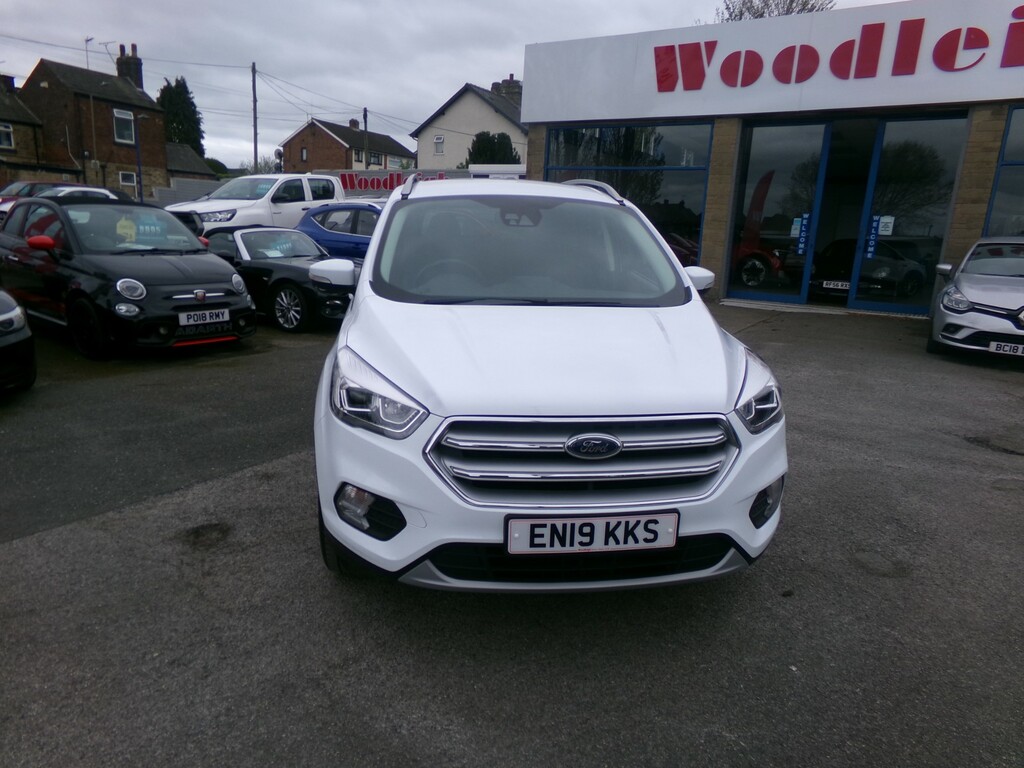 Ford Kuga 2.0 Tdci Ecoblue Titanium Edition Suv P EN19KKS White #3