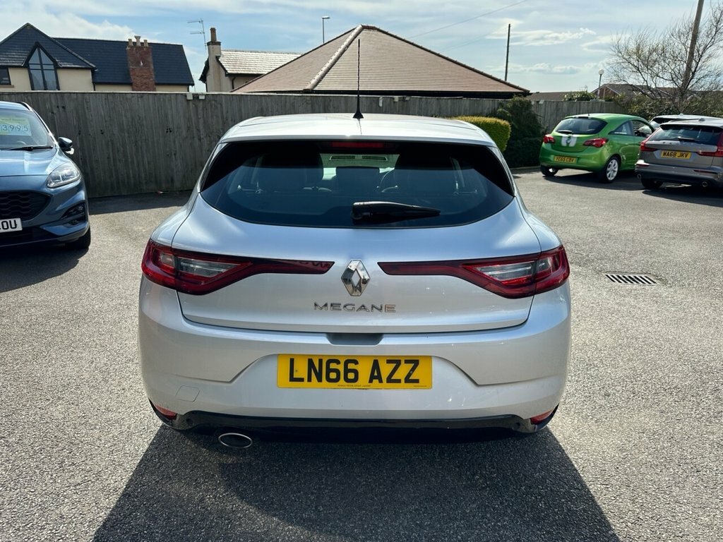 Renault Megane 2016 1.5 Dci Dynamique Nav Hatchback Ma LN66AZZ Silver #5