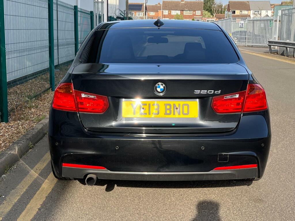 BMW 3 Series 2.0 320D M Sport Euro 5 Ss YE13BNO Black #5