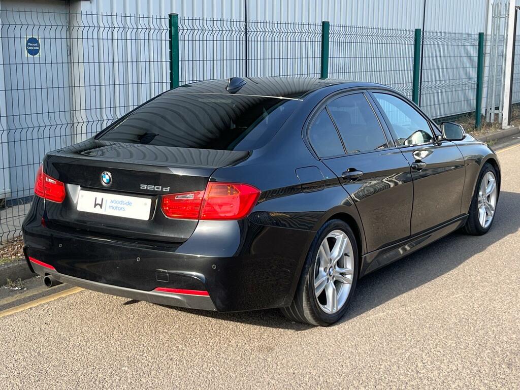 BMW 3 Series 2.0 320D M Sport Euro 5 Ss YE13BNO Black #2
