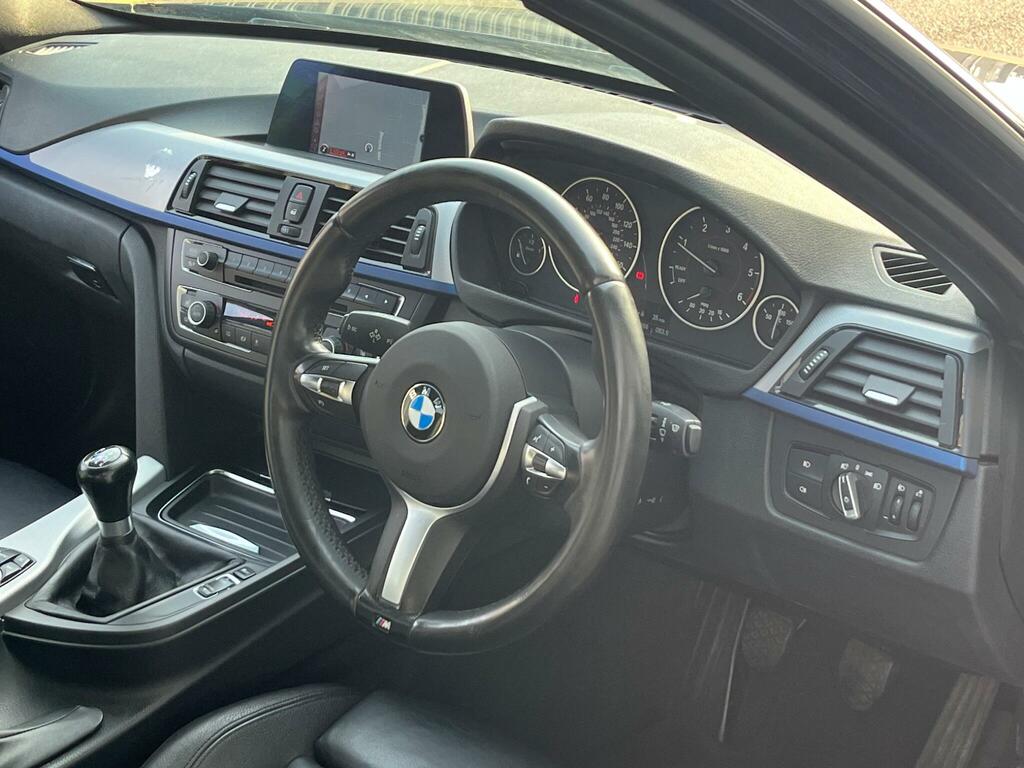 BMW 3 Series 2.0 320D M Sport Euro 5 Ss YE13BNO Black #3