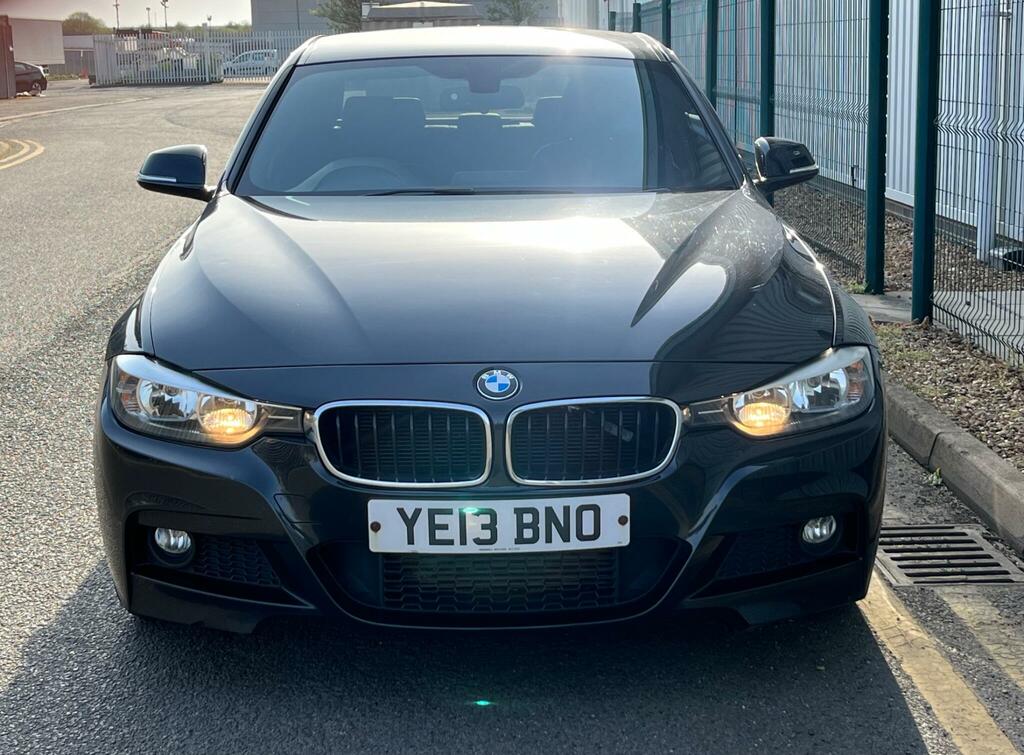 BMW 3 Series 2.0 320D M Sport Euro 5 Ss YE13BNO Black #4