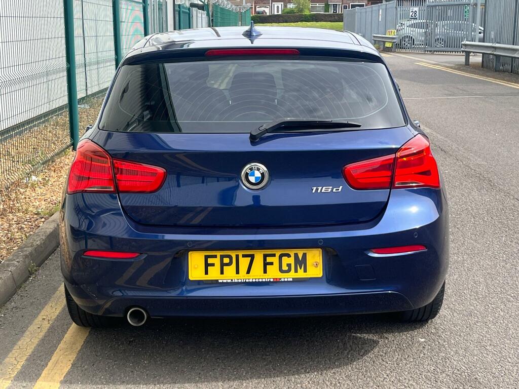 BMW 1 Series 1.5 116D Se Euro 6 Ss FP17FGM Blue #5