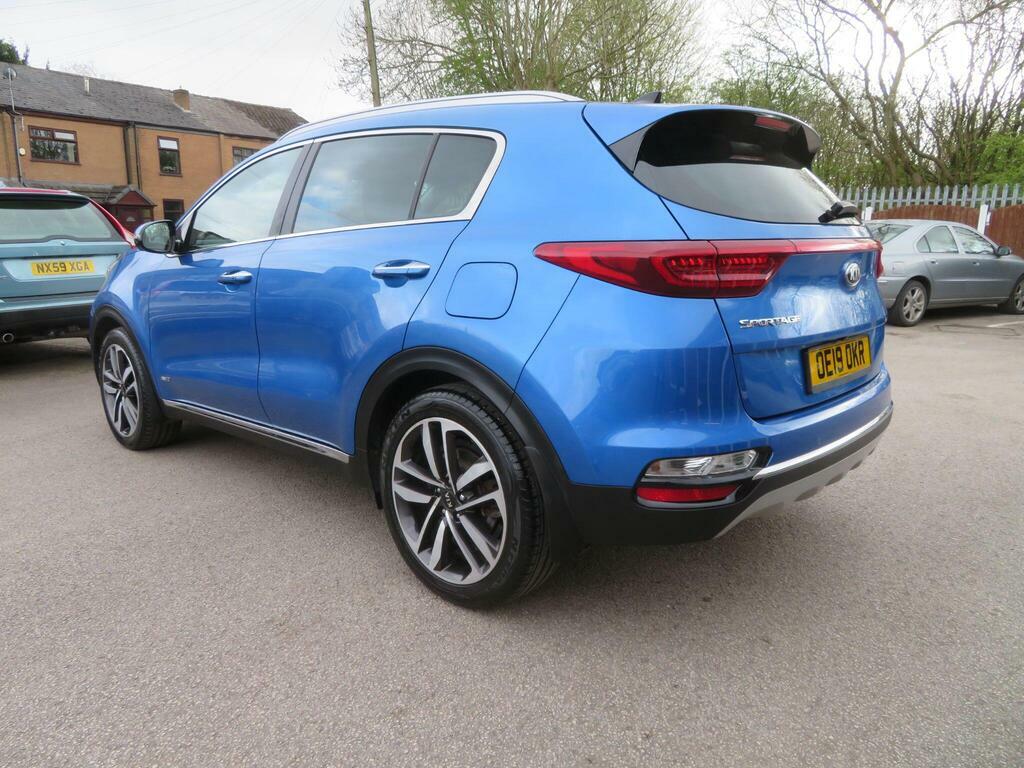 Kia Sportage 1.6 Crdi 4 Dct Awd Euro 6 S S OE19OKR Blue #4