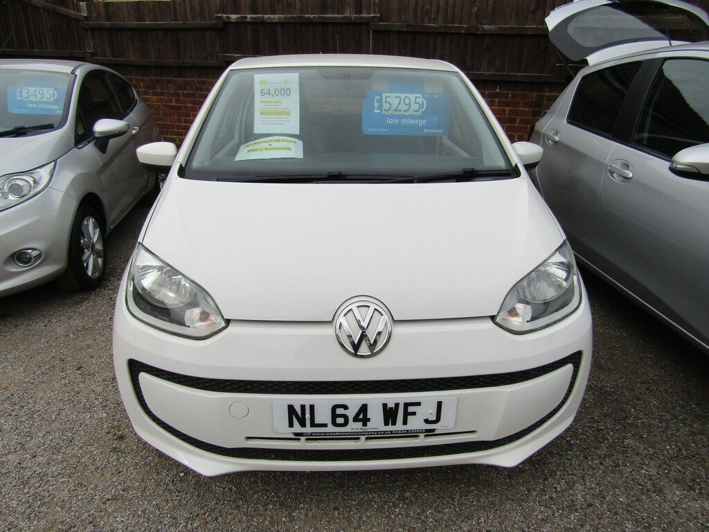 Volkswagen Up 1.0 Move Up 2 Former Keepers Only 64 000 Miles. S NL64WFJ White #2