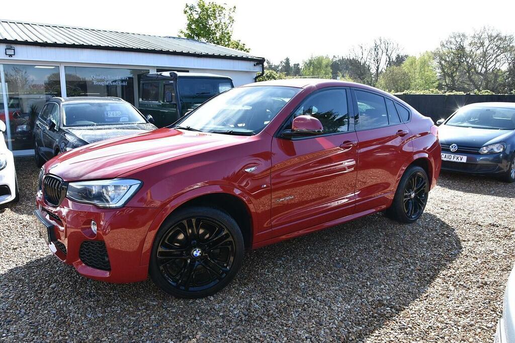 BMW X4 3.0 30D M Sport Xdrive Euro 6 Ss Red