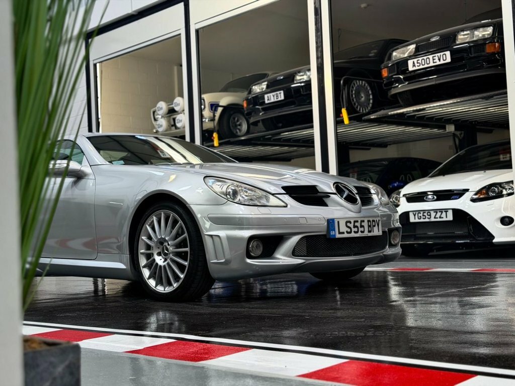 Mercedes-Benz SLK 5.4L Amg Silver #4