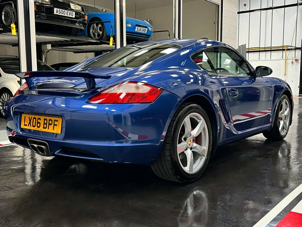 Porsche Cayman 3.4L 987 S Blue #6