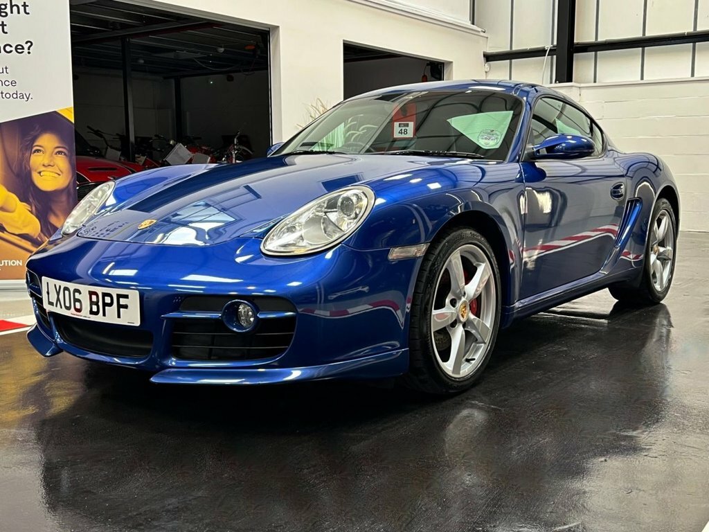 Porsche Cayman 3.4L 987 S Blue #2