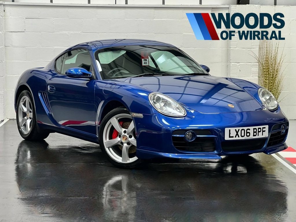 Porsche Cayman 3.4L 987 S Blue