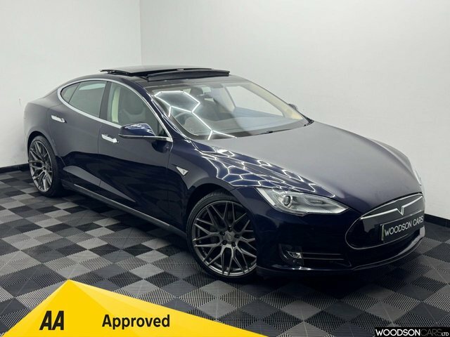 Tesla Model S 2014 60 Hatchback 362 Bhp Blue