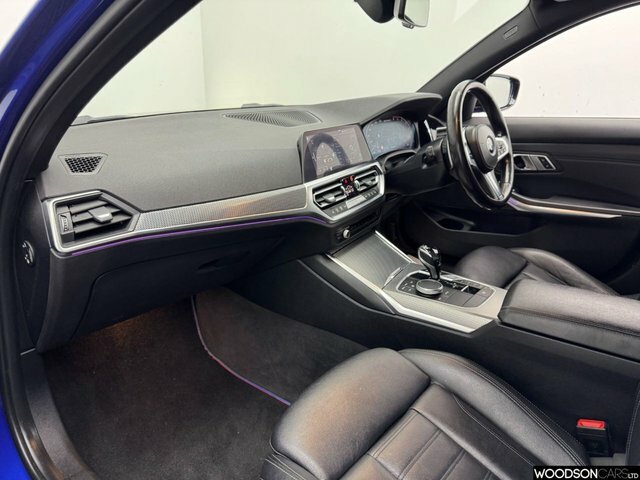 BMW 3 Series 2021 3.0 M340d Mht Saloon Hybrid X YG21WMU Blue #3