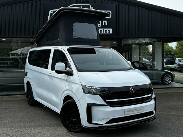 Volkswagen Transporter Campervan DG25EWJ White #6