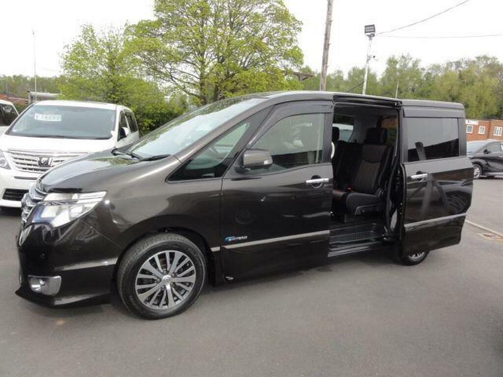 Nissan Serena Tiger Eye Hybrid Car VX 2.0 Brown #4
