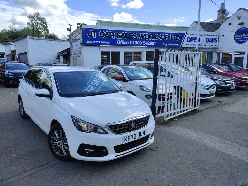 Peugeot 308 SW 1.2 Puretech Gpf Allure Euro 6 Ss White