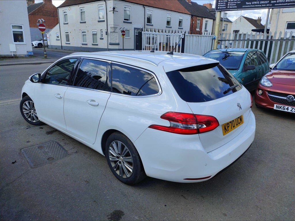 Peugeot 308 SW 1.2 Puretech Gpf Allure Euro 6 Ss KP70UCM White #6