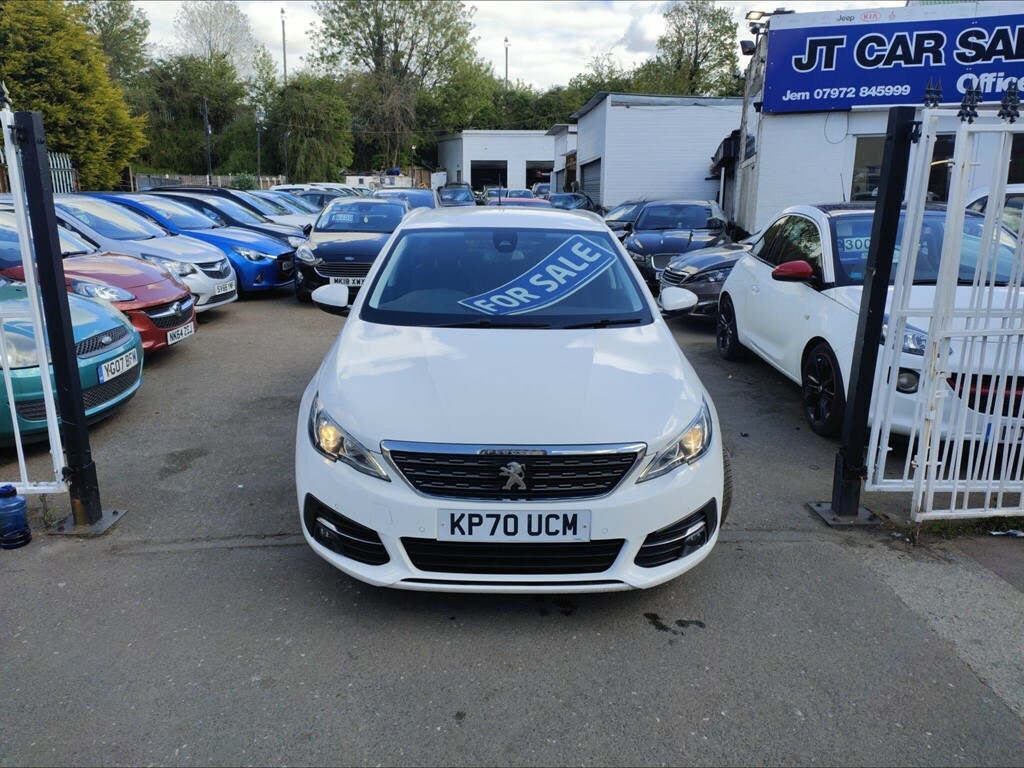 Peugeot 308 SW 1.2 Puretech Gpf Allure Euro 6 Ss KP70UCM White #2