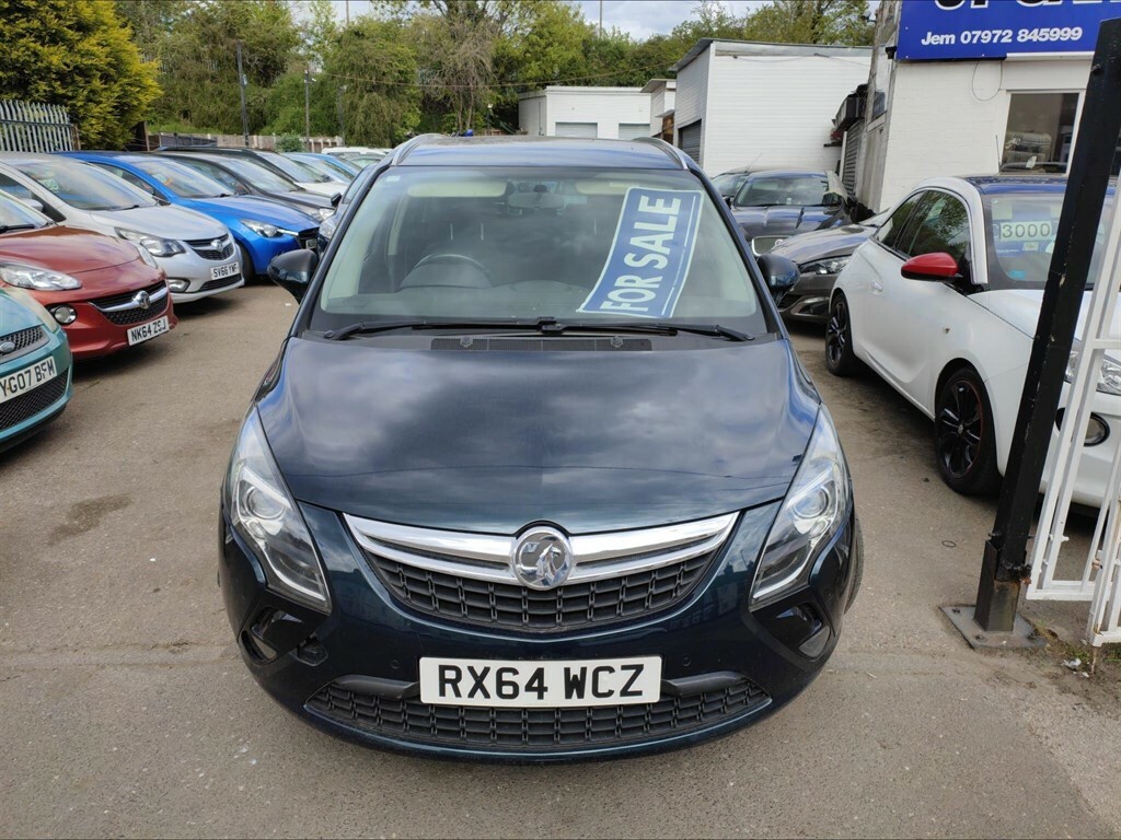 Vauxhall Zafira Tourer 2.0 Cdti Sri Euro 5 RX64WCZ Green #2