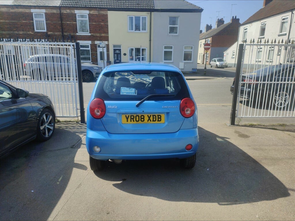 Chevrolet Matiz 1.0 Se Blue #4