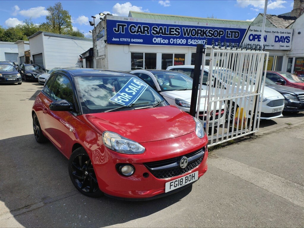 Vauxhall Adam 1.2I Ecoflex Energised Euro 6 Ss Red