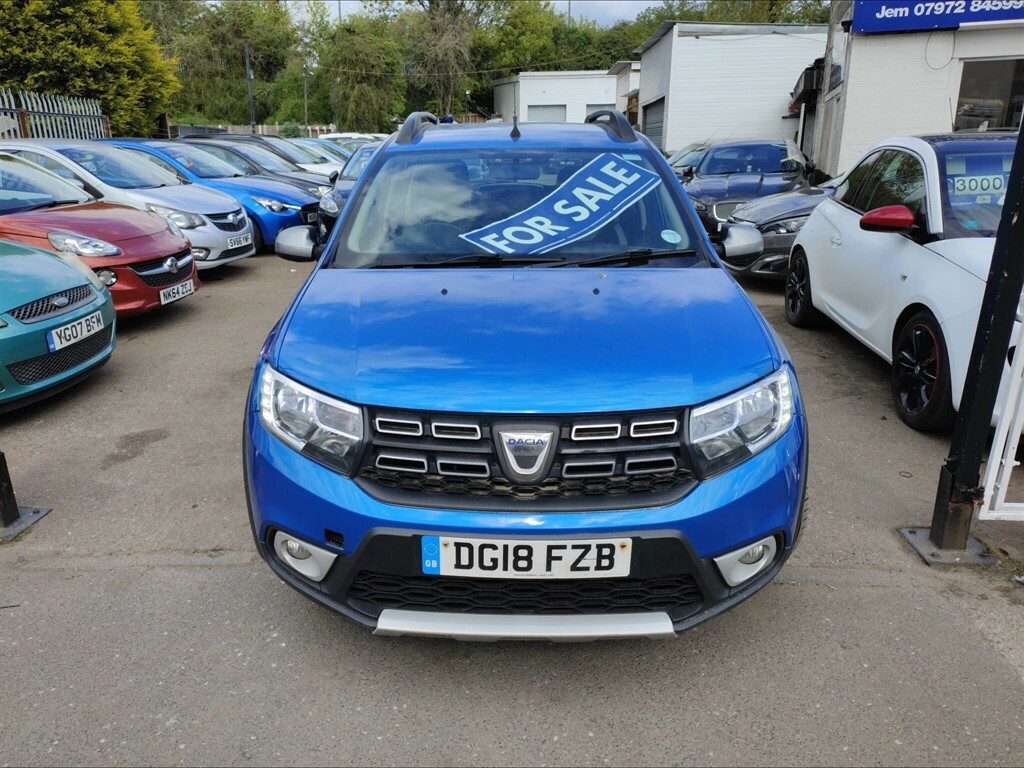Dacia Sandero Stepway 0.9 Tce Laureate Euro 6 Ss DG18FZB Blue #4
