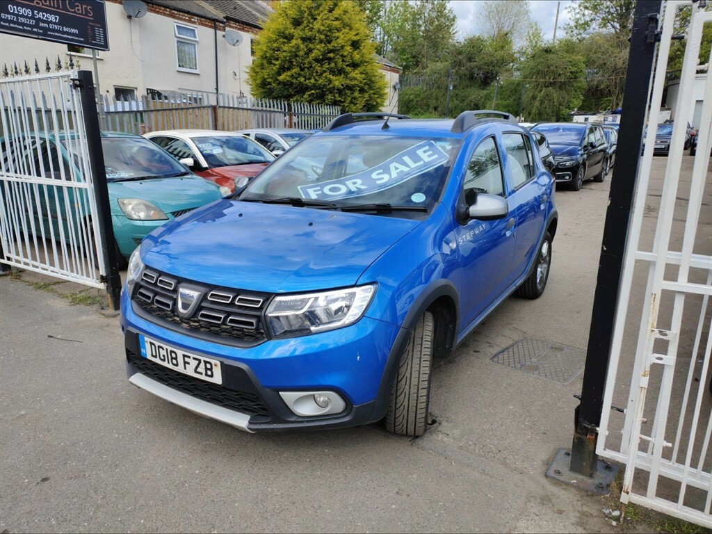 Dacia Sandero Stepway 0.9 Tce Laureate Euro 6 Ss DG18FZB Blue #3
