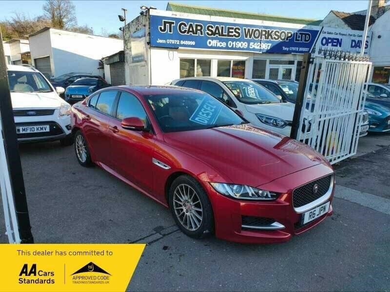 Jaguar XE 2.0D R-sport Euro 6 Ss Red