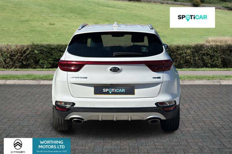 Kia Sportage 1.6 T-gdi Gt-line Dct Awd Euro 6 Ss - 2020 White #4