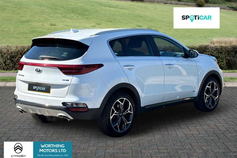 Kia Sportage 1.6 T-gdi Gt-line Dct Awd Euro 6 Ss - 2020 White #3