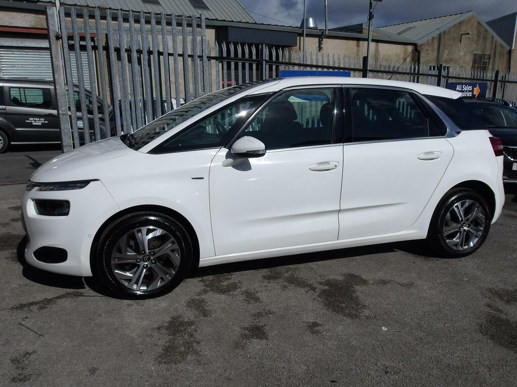 Citroen C4 Picasso 1.6 Bluehdi Exclusive Euro 6 Ss White #4