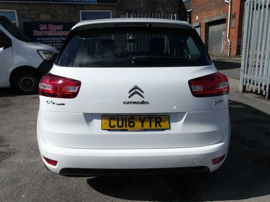 Citroen C4 Picasso 1.6 Bluehdi Exclusive Euro 6 Ss White #5