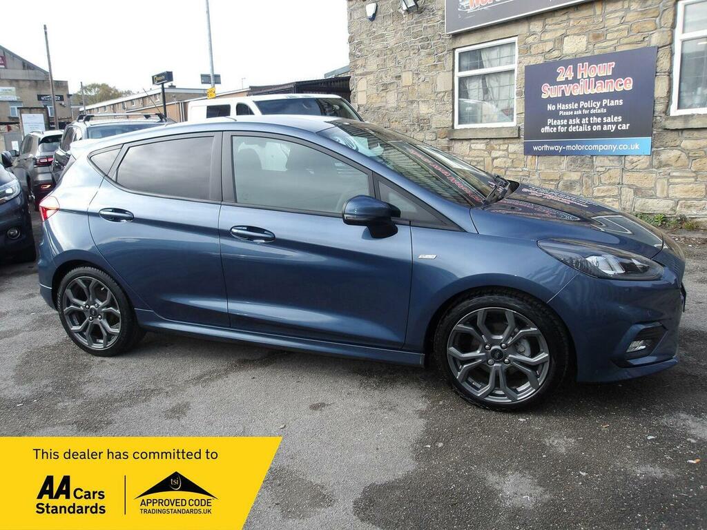 Ford Fiesta 1.0T Ecoboost Mhev St-line Edition Euro 6 Ss Blue