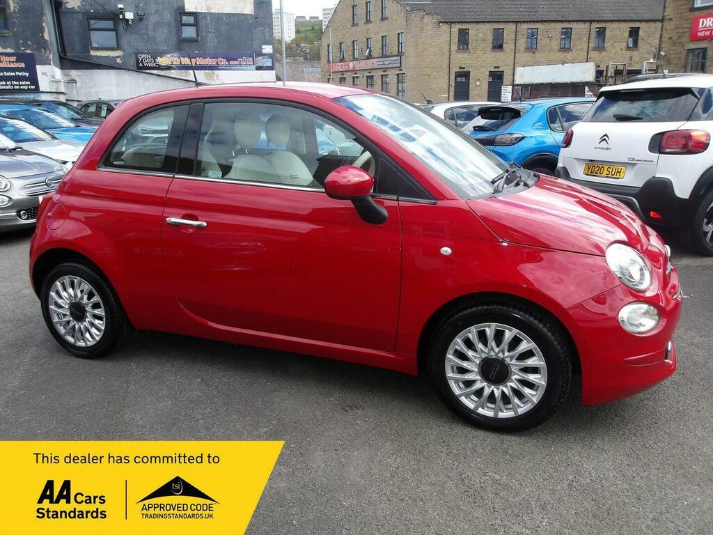 Fiat 500 1.2 Lounge Euro 6 Ss Red