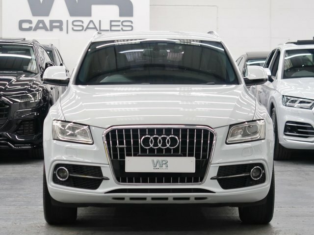 Audi Q5 Tfsi S Line Tiptronic White #2